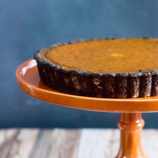 Pumpkin Brulee Tart