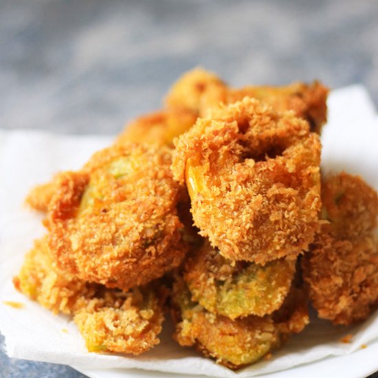 Curry Fried Green Tomatoes