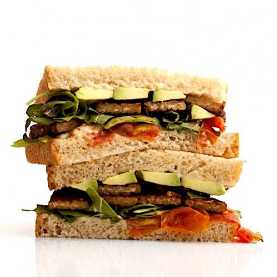 Avocado Tempeh Sandwich