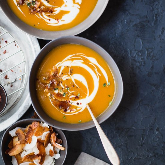 Sweet Potato And Peanut Soup