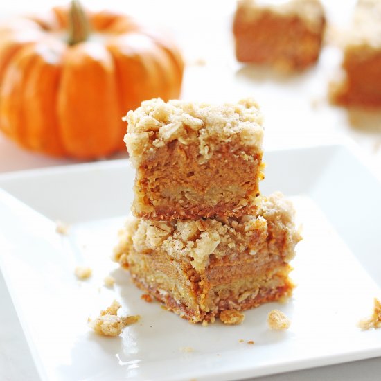 Easy Pumpkin Pie Bars