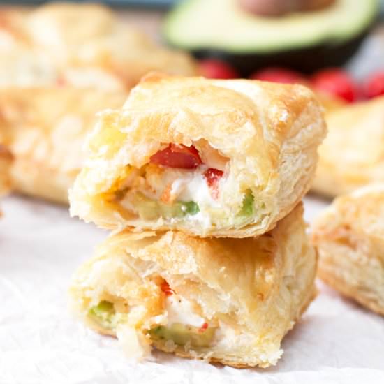 Avocado Cream Cheese Turnovers