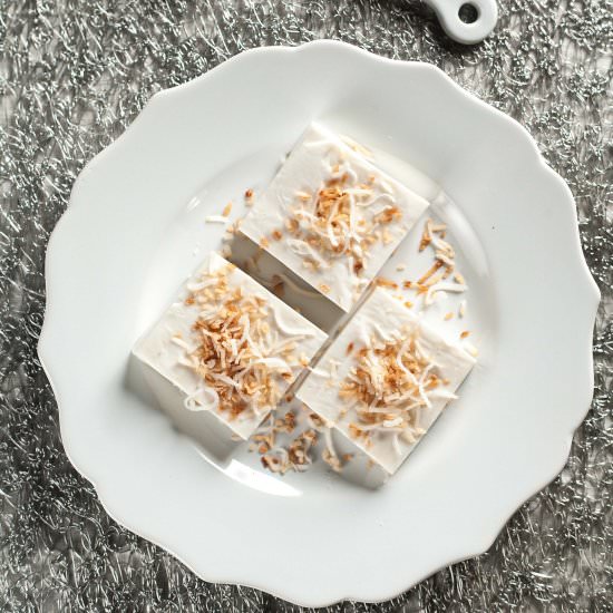 Coconut Jelly Squares