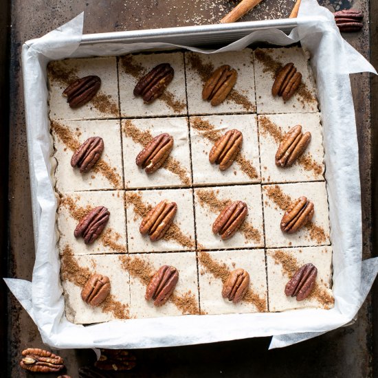 Chai Cheesecake Bars