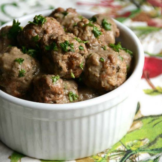 Swedish Meatballs Paleo AIP Style