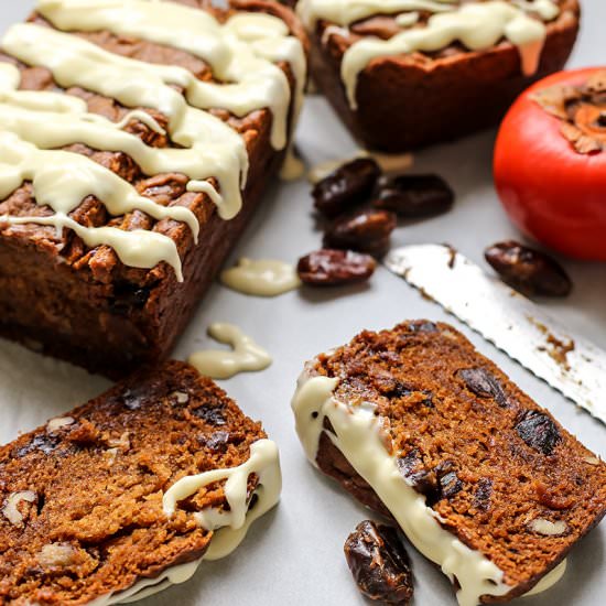 Persimmon Loaf Cake