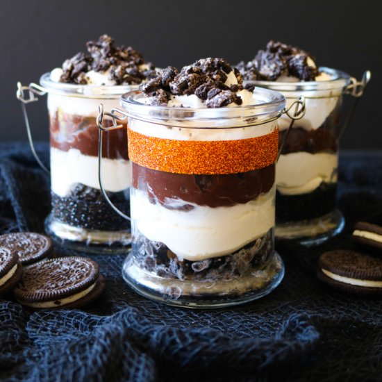 No-Bake Oreo Dessert Jars