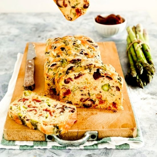 Asparagus cake