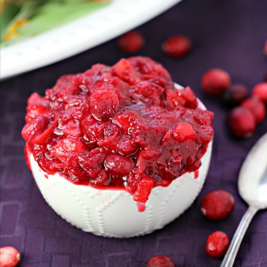 Homemade Cranberry Sauce