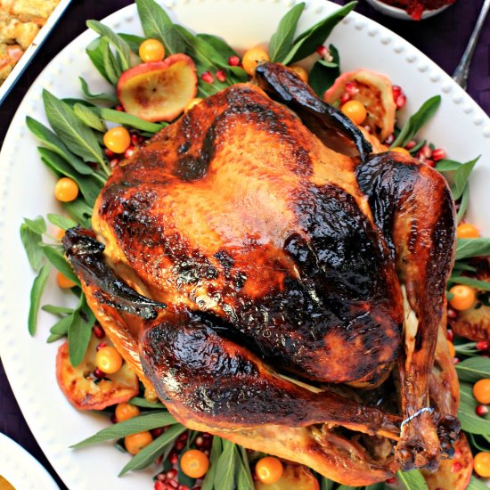 Sage & Apple Brined Turkey