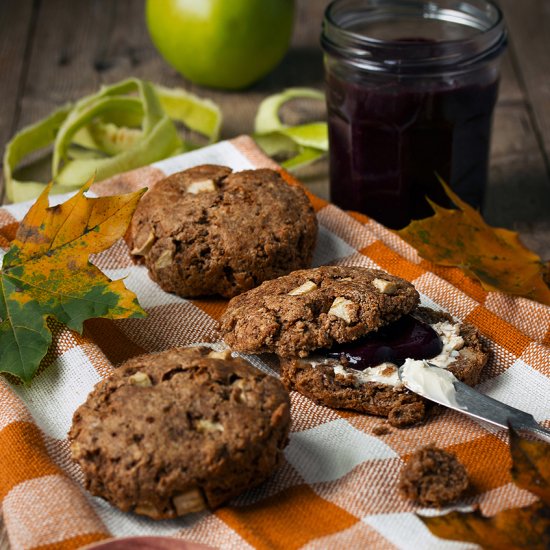 Apple Spelt Scones