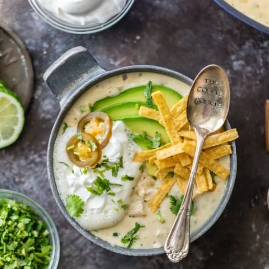 Creamy White Chicken Chili