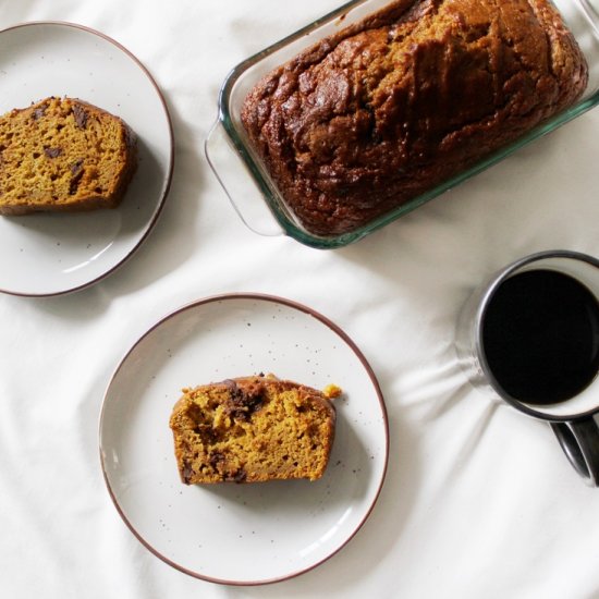 Chocolate Chip Pumpkin Bread