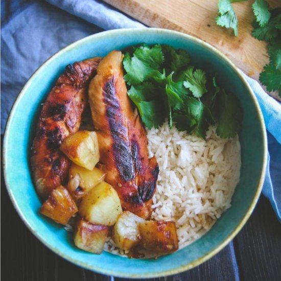 Hawaiian Chicken Bowls