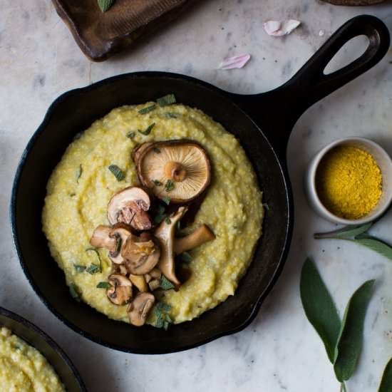 Sage Polenta & Wild Mushrooms