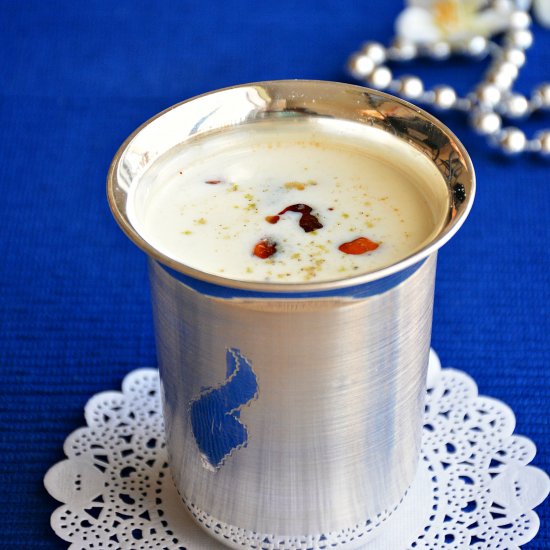 Rice pudding / Paal payasam