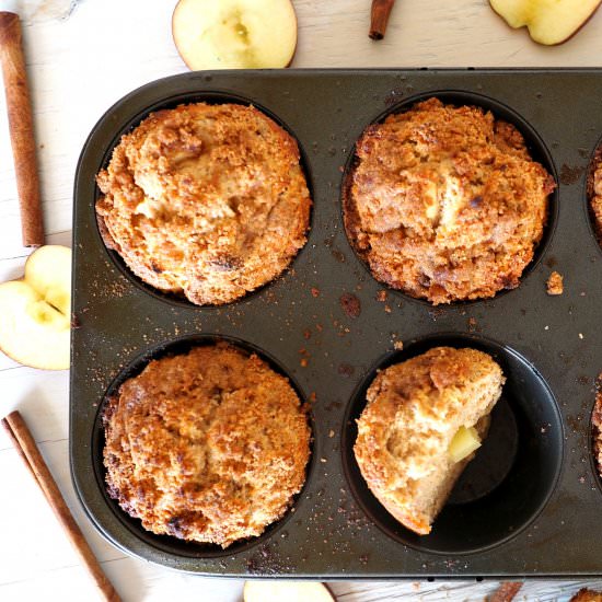 Apple Crumb Muffins