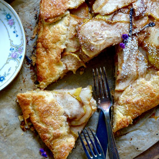 Rustic Pear Crostata