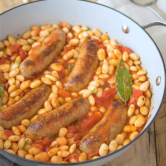 Italian Sausage and Bean Casserole