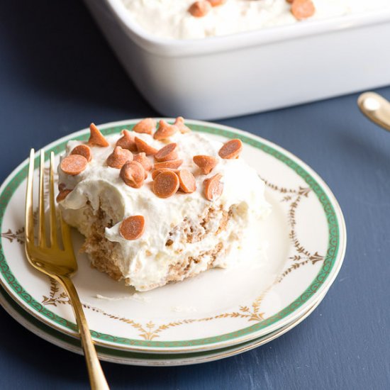 Snickerdoodle Caramel Ice Box Cake