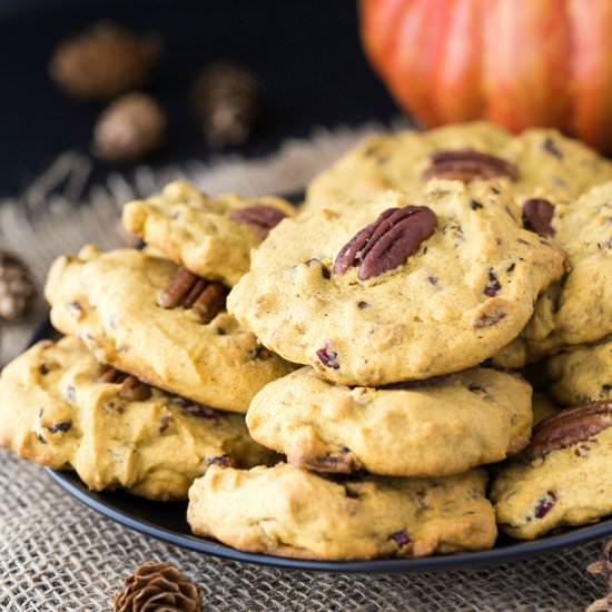 Pumpkin Breakfast Cookies