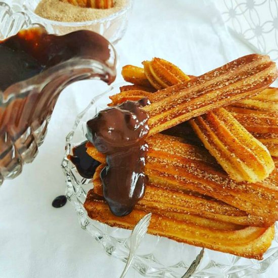 Oven-Baked Churros