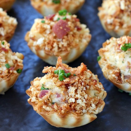 Easy Clams Casino Tarts