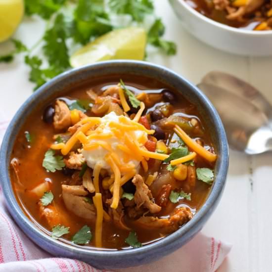 Mexican Chicken Tortilla Soup