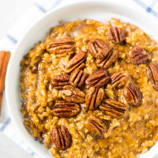 Pumpkin Overnight Oats