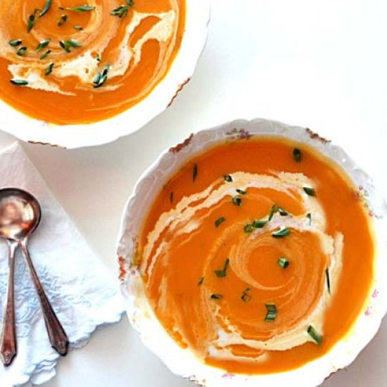 Butternut Squash & Apple Bisque