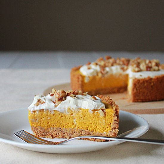 Pumpkin Chiffon Tart