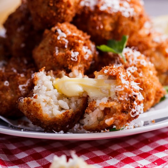 Mushroom Arancini