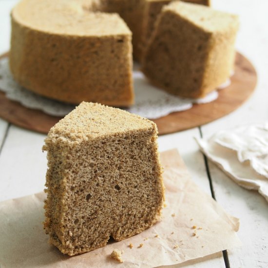 Earl Grey Chiffon Cake