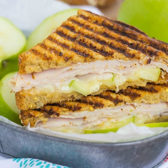 Turkey, Apple and Brie Panini