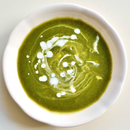 Super Green Spinach and Fennel Soup