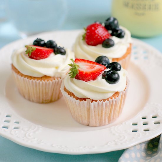 Whipped Cream Cupcake