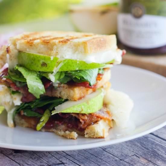 Pear, Bacon & Brie Panini