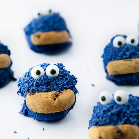 Cookie Monster Oreo Balls