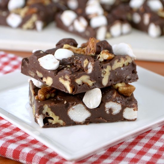 Rocky Road Fudge