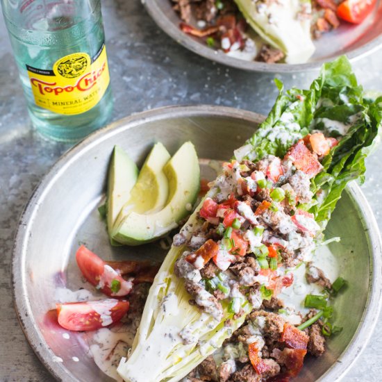 Paleo Taco Salad Wedge