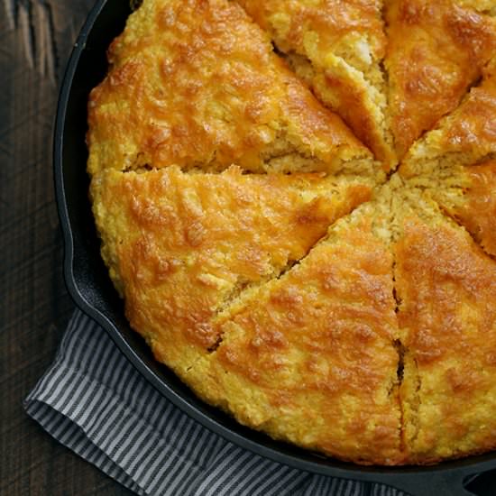 Pumpkin Cream Cheese Cornbread