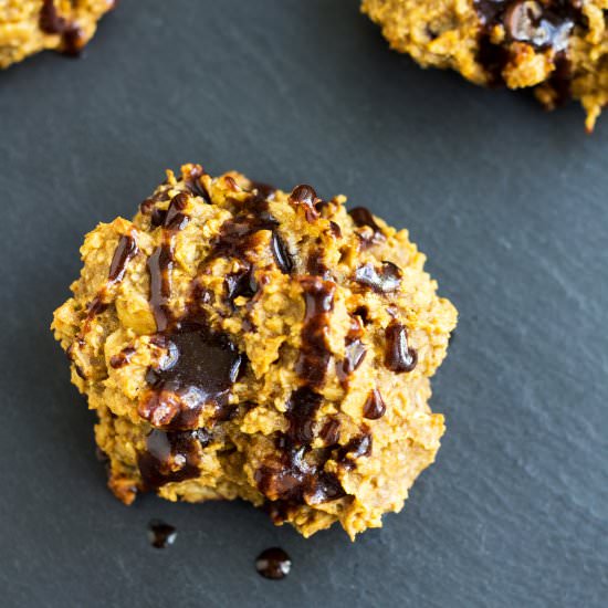 Pumpkin Pie Oatmeal Cookies