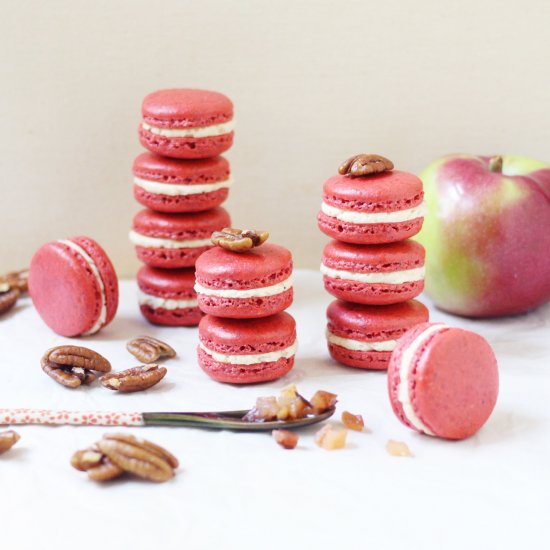 Spiced Pecan Macarons