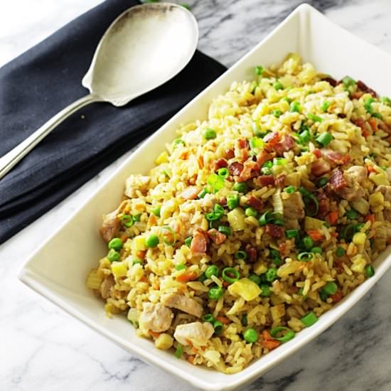 Pork fried rice