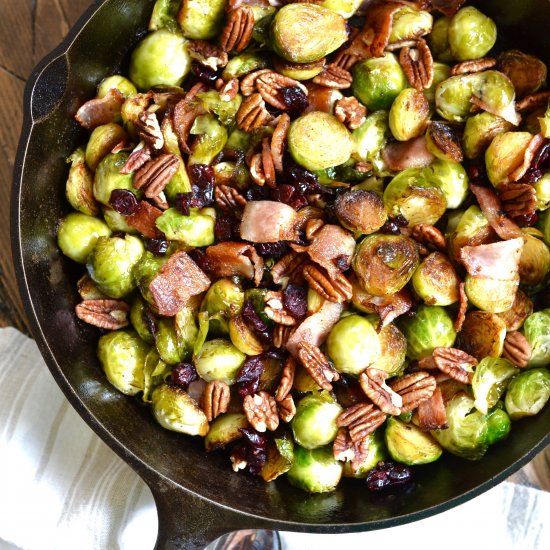 Cast Iron Brussels Sprouts