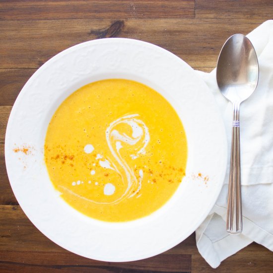 Curry Coconut Butternut Squash Soup