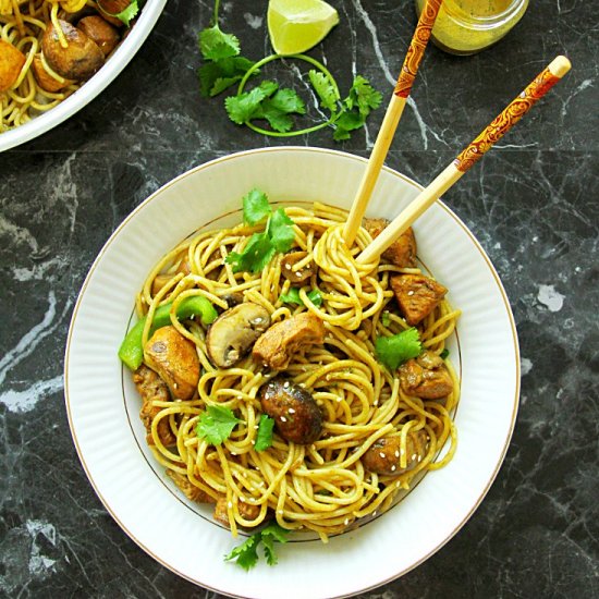 Asian Chicken Noodles