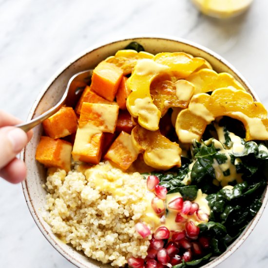 Fall Bliss Bowls & Pumpkin Dressing