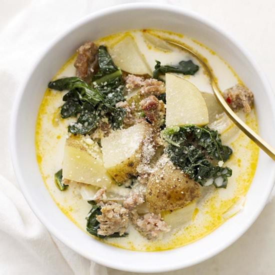 Slow Cooker Zuppa Toscana