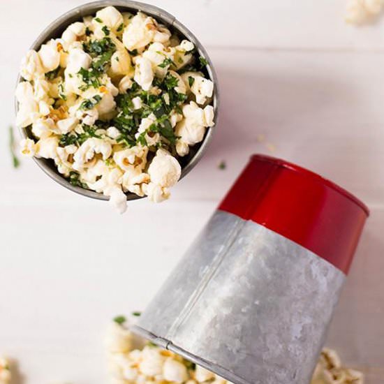 Parmesan Sea Salt Popcorn